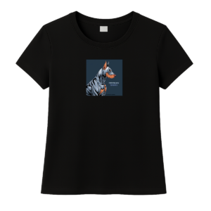 Camiseta feminina 100% algodão.