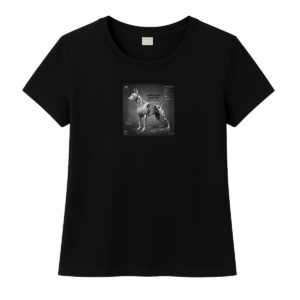 Camiseta feminina 100% algodão.