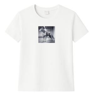 Camiseta masculina 100% algodão.